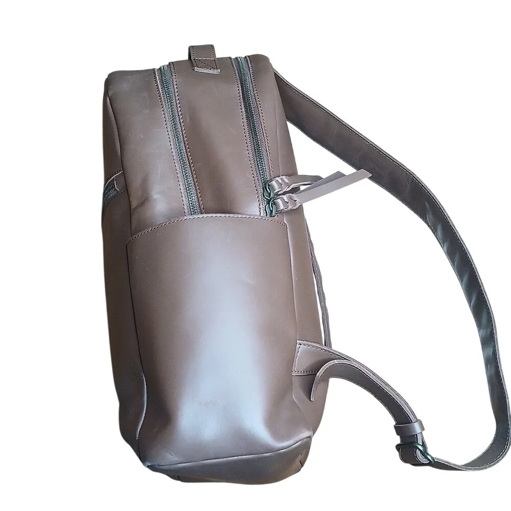 Able Alem Brown Leather‎ Backpack